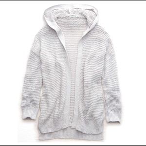 AERIE Lightweight Knit Open Cardigan NEVERWORN